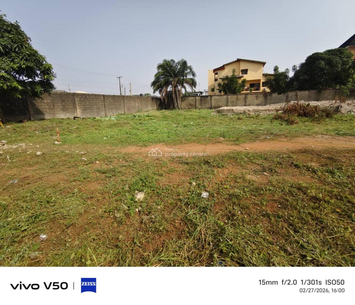 Strategically Located 613sq.m2-dry, Level, Fully Fenced Corner Piece., Off Ago Palace Way, Okota, Isolo, Lagos, Mixed-use Land for Sale