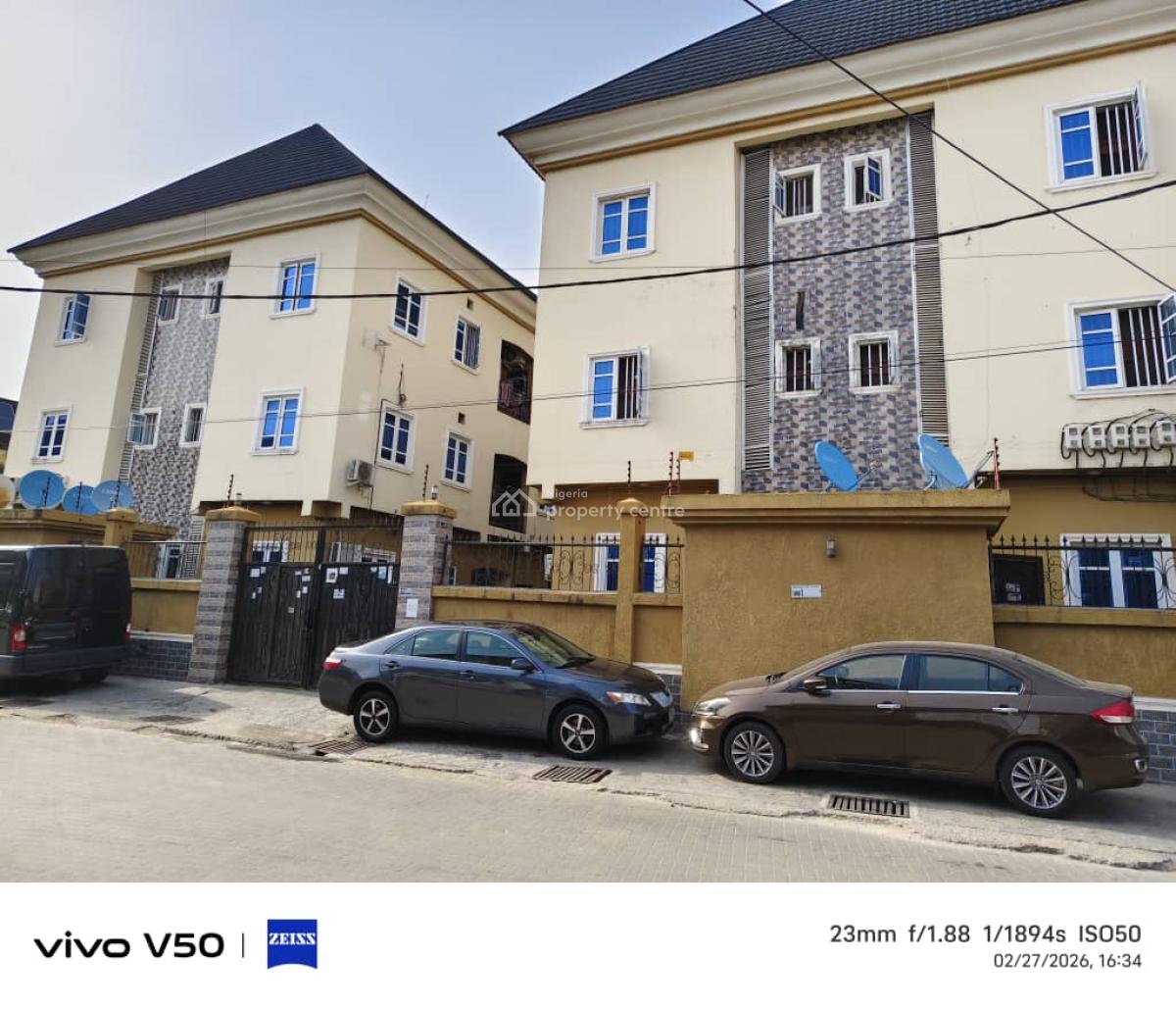 Well Finished N Superbly Located 2 Blocks of 12 Flats, Each Block Comp, Amuwo Odofin, Lagos Festac Link Bridge, Okota, Isolo, Lagos, Block of Flats for Sale