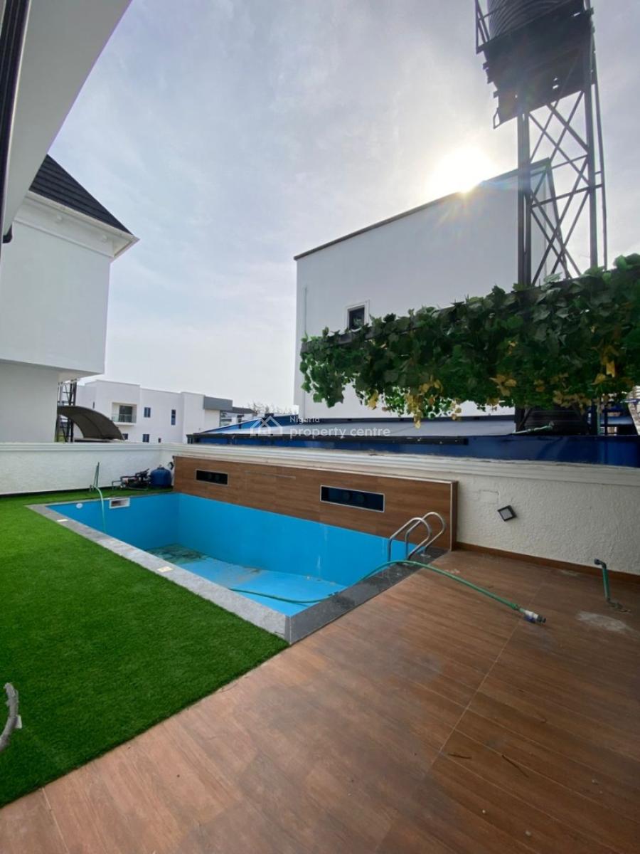 Well Built and Structured 5bedroom Duplex with a Bq and a Pool, Ikota, Lekki, Lagos, Detached Duplex for Sale
