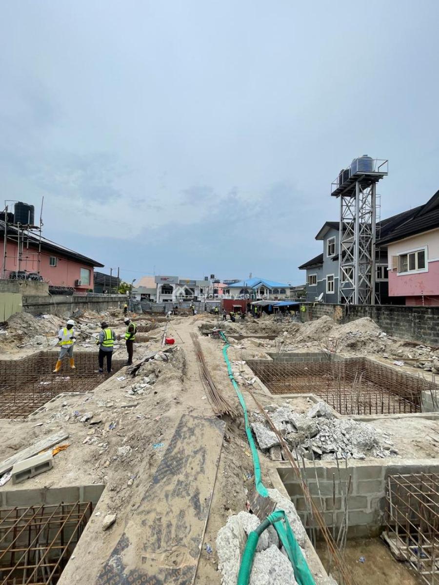 Luxury 2 Bedroom Apartments with a Bq Under Construction, Off Admiralty Road, Lekki Phase 1, Lekki, Lagos, Flat / Apartment for Sale