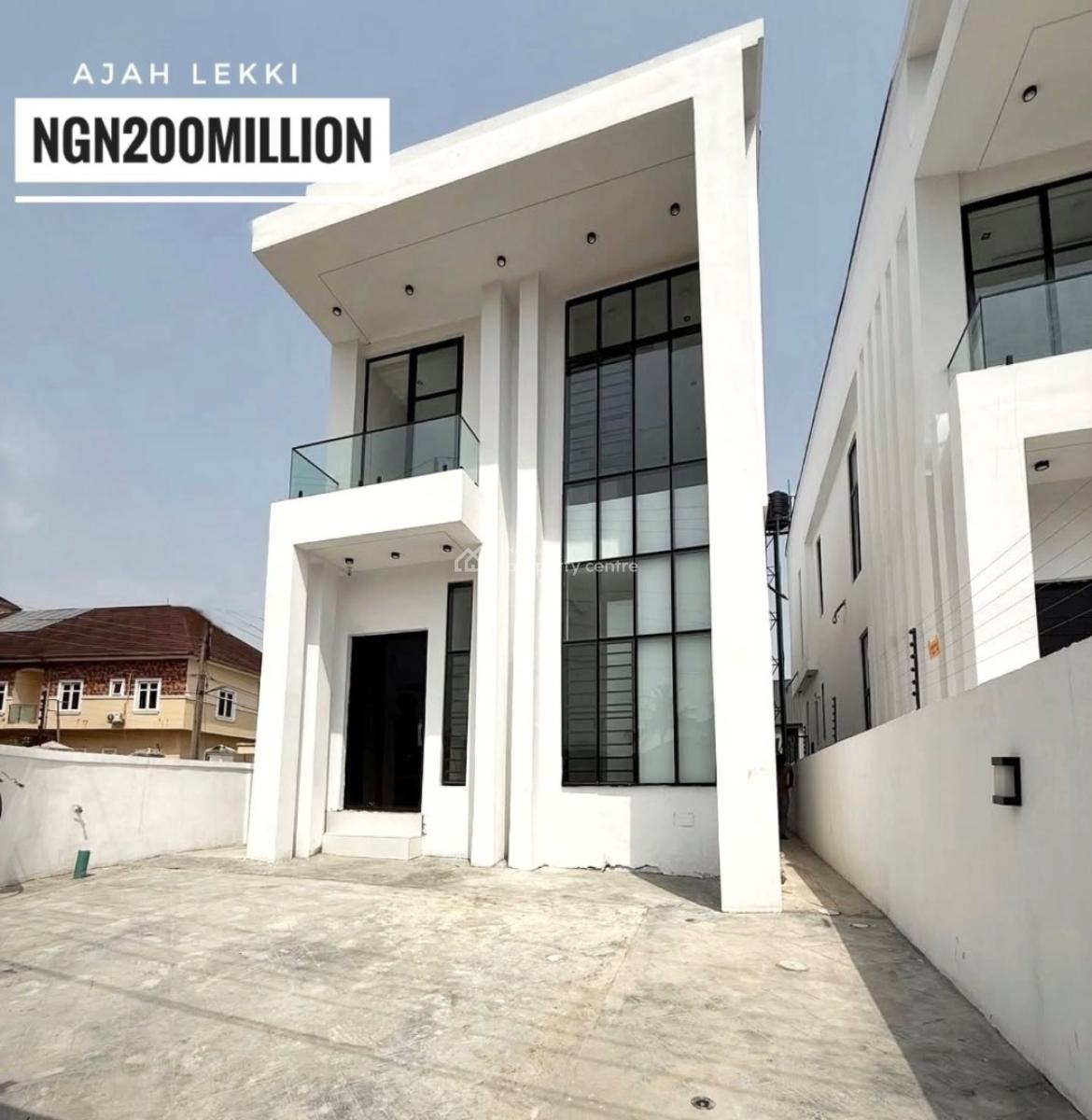 Brand New 4 Bedroom Detached Duplex with Swimming Pool and Bq, Ajah, Ajah, Lagos, Detached Duplex for Sale