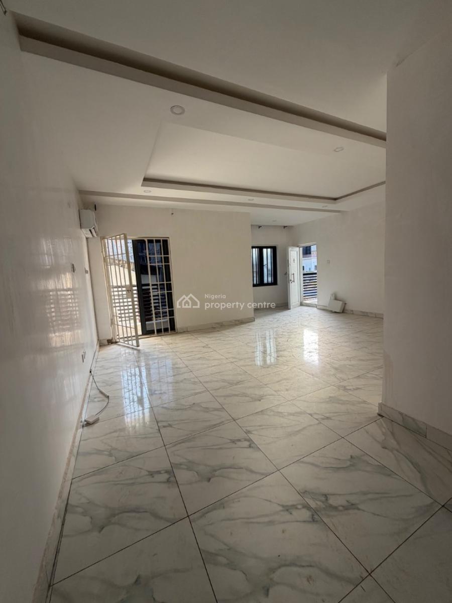 Standard and Serviced Two Bedroom Apartment with 3 Acs, Secured Estate, Guzape District, Abuja, Flat / Apartment for Rent