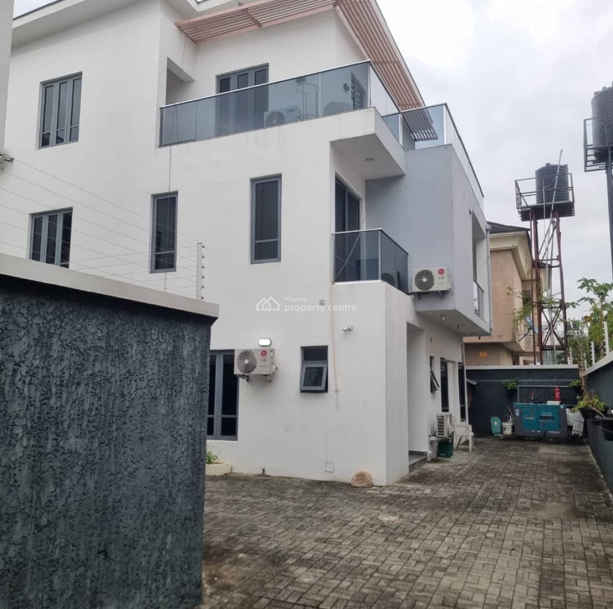 Furnished 4 Bedrom Detach Duplex Hse + Bq, Lovely Gated Environment, Off Admiralty Way, By Access Bank, Lekki 1, Lekki Phase 1, Lekki, Lagos, Detached Duplex for Rent
