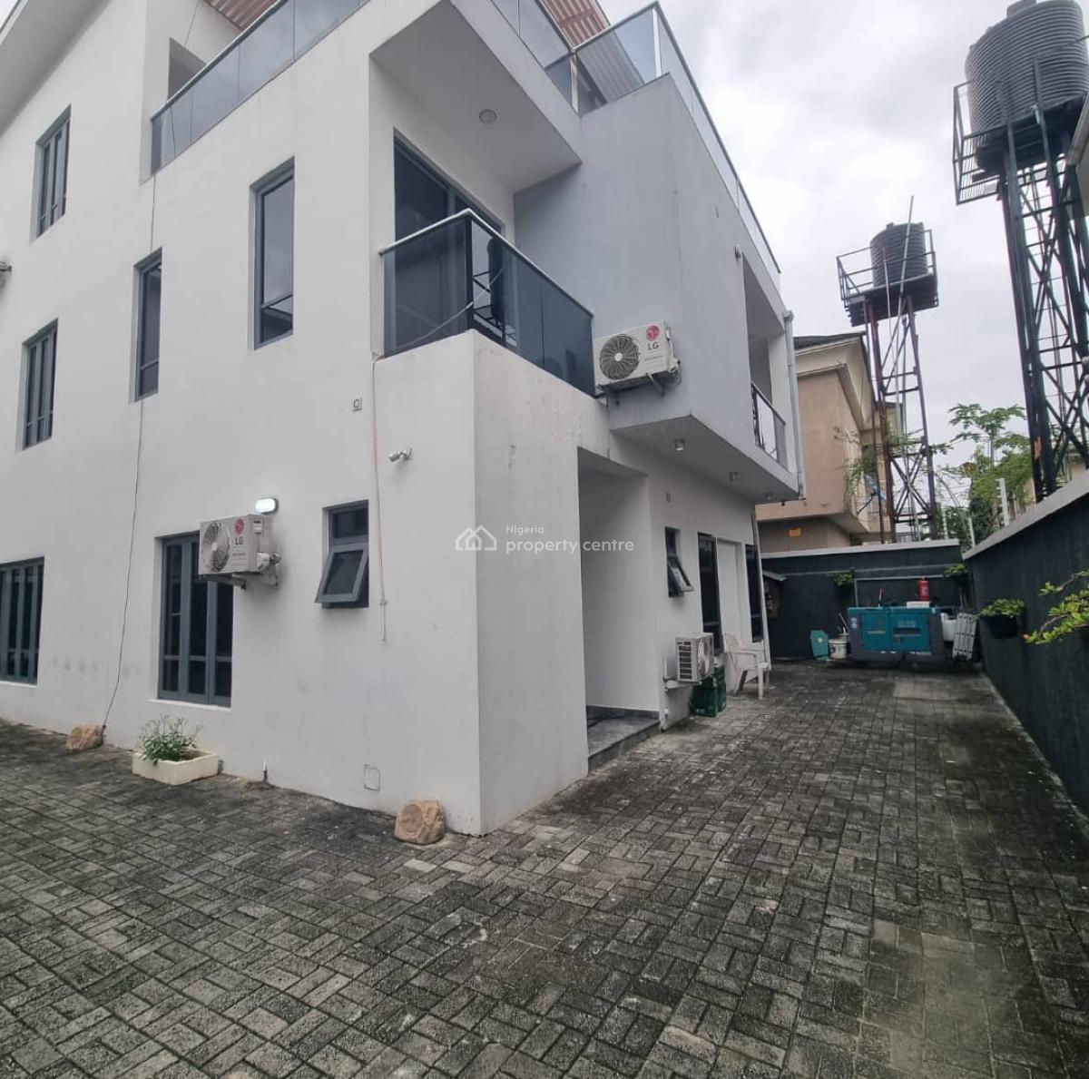 Furnished 4 Bedrom Detach Duplex Hse + Bq, Lovely Gated Environment, Off Admiralty Way, By Access Bank, Lekki 1, Lekki Phase 1, Lekki, Lagos, Detached Duplex for Rent