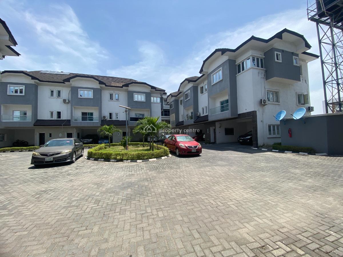 Luxury 3 Bedrooms Terraced House, Lekki Phase 1, Lekki, Lagos, Terraced Duplex for Sale