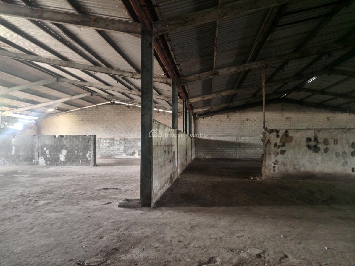 Warehouse Measuring 5000sqm Located at Apapa Industrial Estate, Apapa Industrial, Apapa, Lagos, Warehouse for Rent