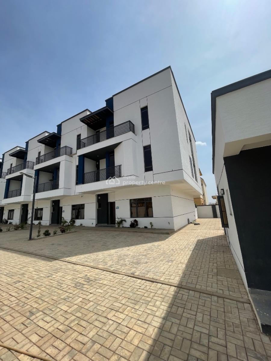 4 Bedroom Terrace Duplex with Bq, Jabi, Abuja, Terraced Duplex for Sale