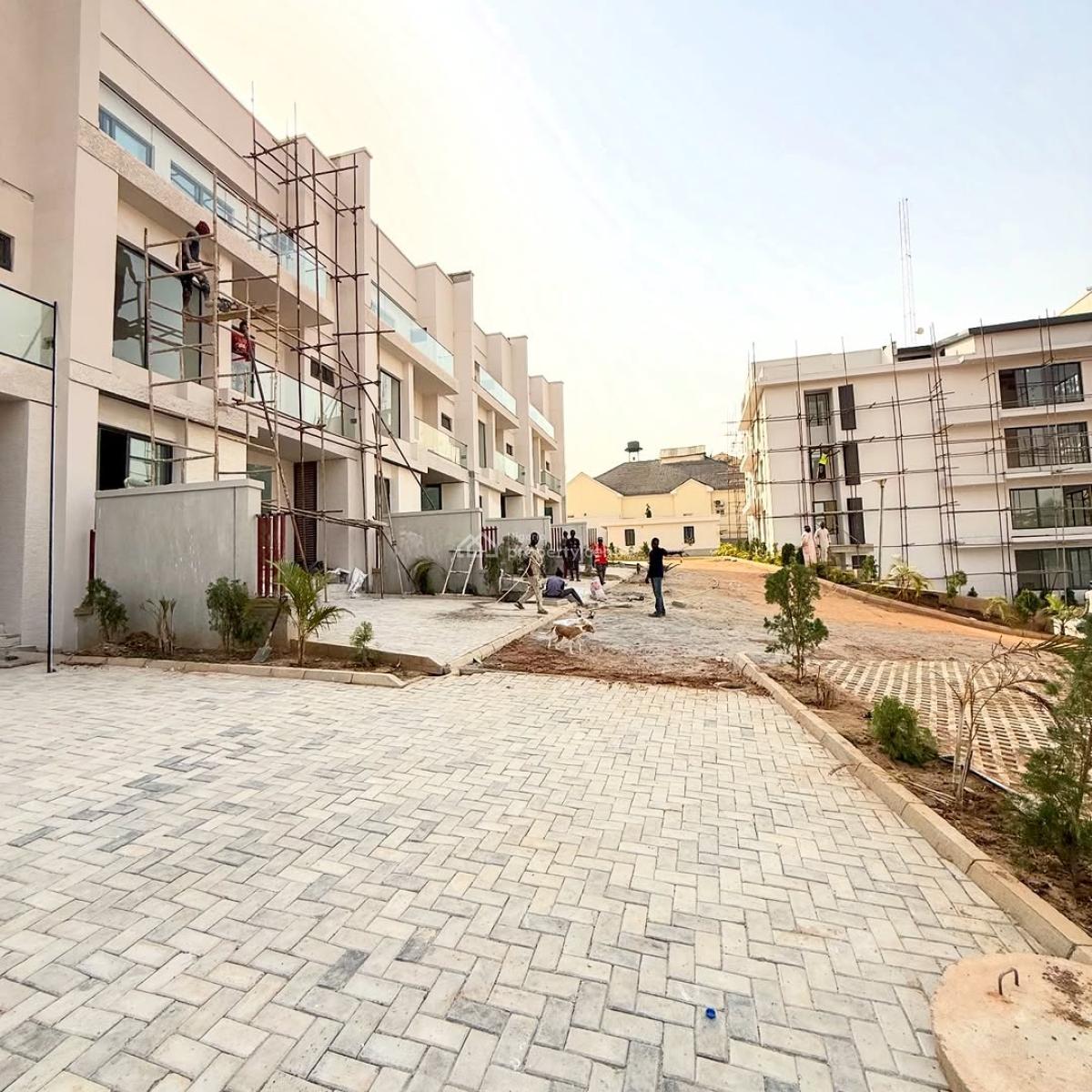 Newly Constructed 4 Bedroom Spacious Luxury Duplex,bq, Greenery, Serene and Well Secured Neighborhood, Maitama District, Abuja, Terraced Duplex for Sale