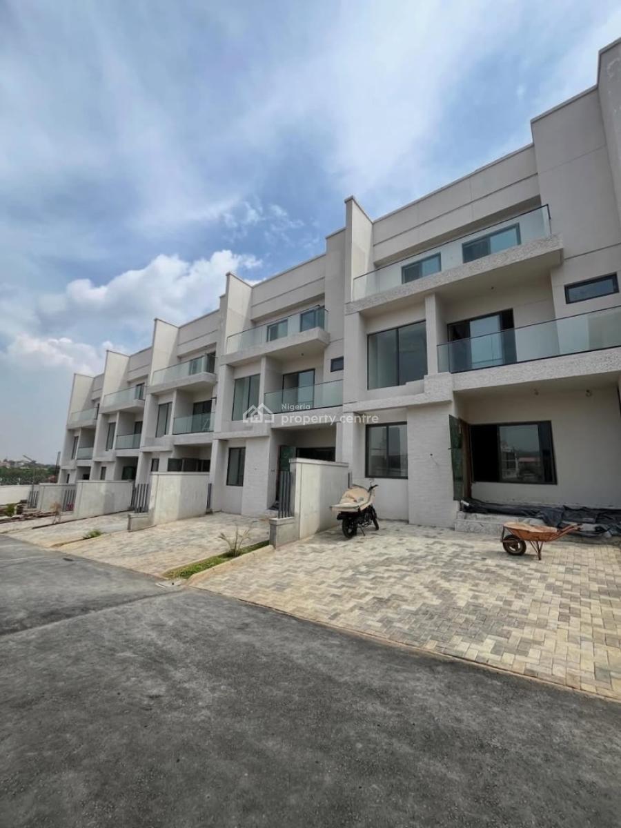 Newly Constructed 4 Bedroom Spacious Luxury Duplex,bq, Greenery, Maitama District, Abuja, Terraced Duplex for Sale