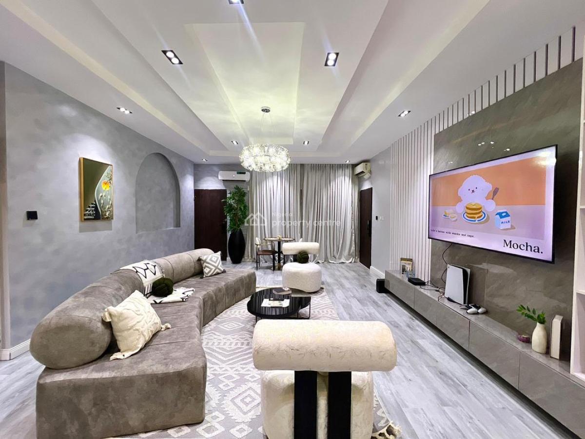 Luxury 3bedroom Apartment with Ps5 and Swimming Pool, Imax, Lekki Phase 1, Lekki, Lagos, Flat / Apartment Short Let