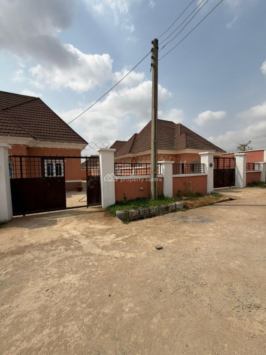 3 Bedroom Bungalow with Space for Bq 100% Finished  N85,000,000 Kubwa, Kubwa, Abuja, Detached Bungalow for Sale