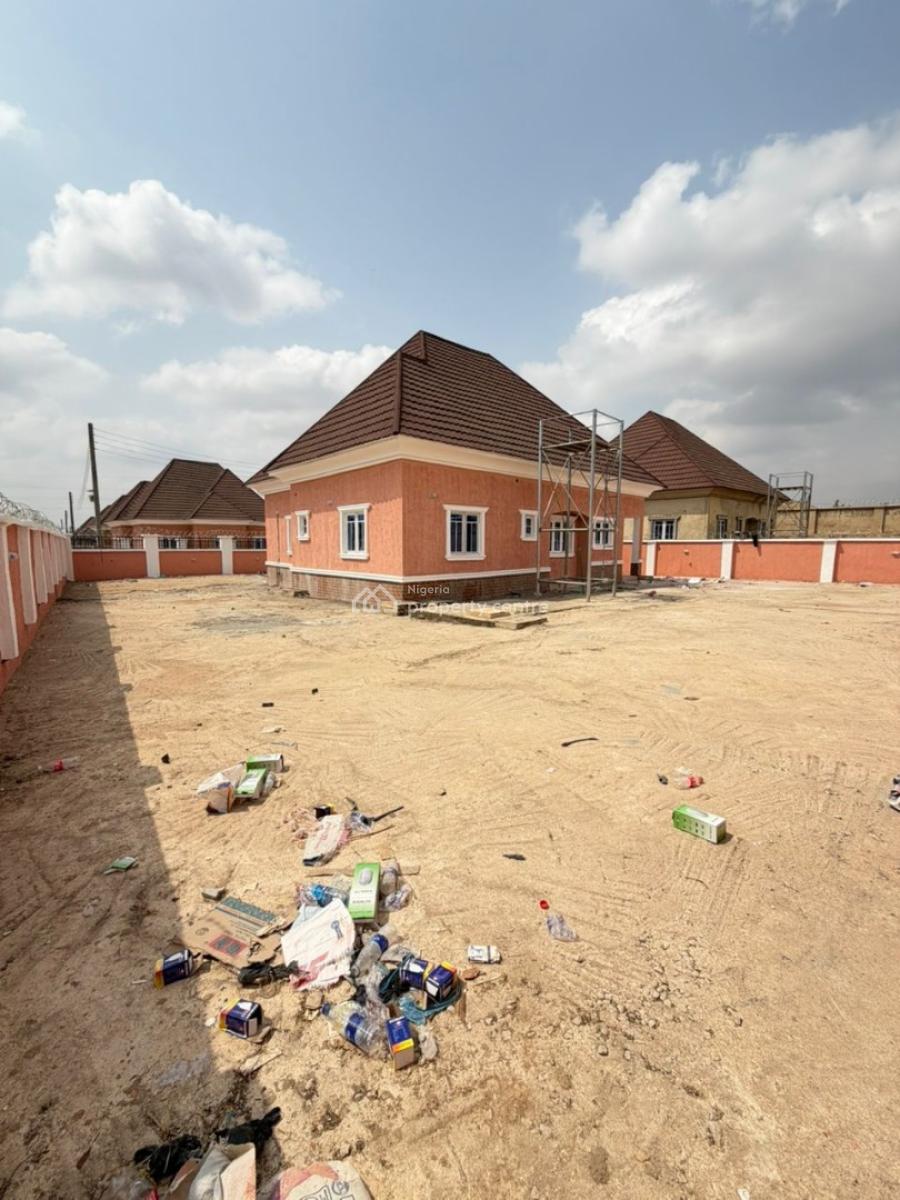 3 Bedroom Bungalow with Space for Bq 100% Finished  N85,000,000 Kubwa, Kubwa, Abuja, Detached Bungalow for Sale