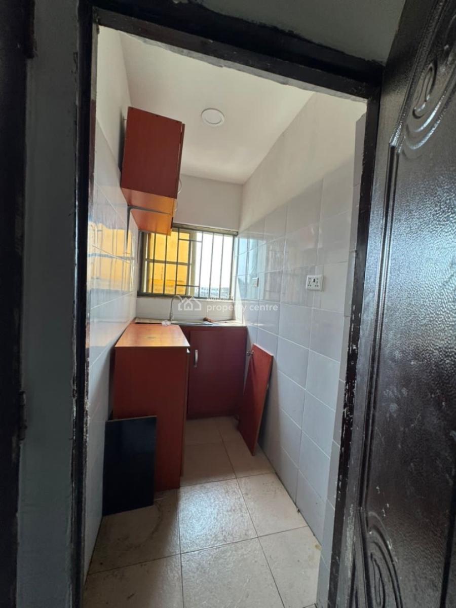 Clean Standard Mini Flat Upstairs,personal Prepaid,not Far From Expres, Located Inside an Estate,interlocked,clean Water, Sangotedo, Ajah, Lagos, Mini Flat (room and Parlour) for Rent