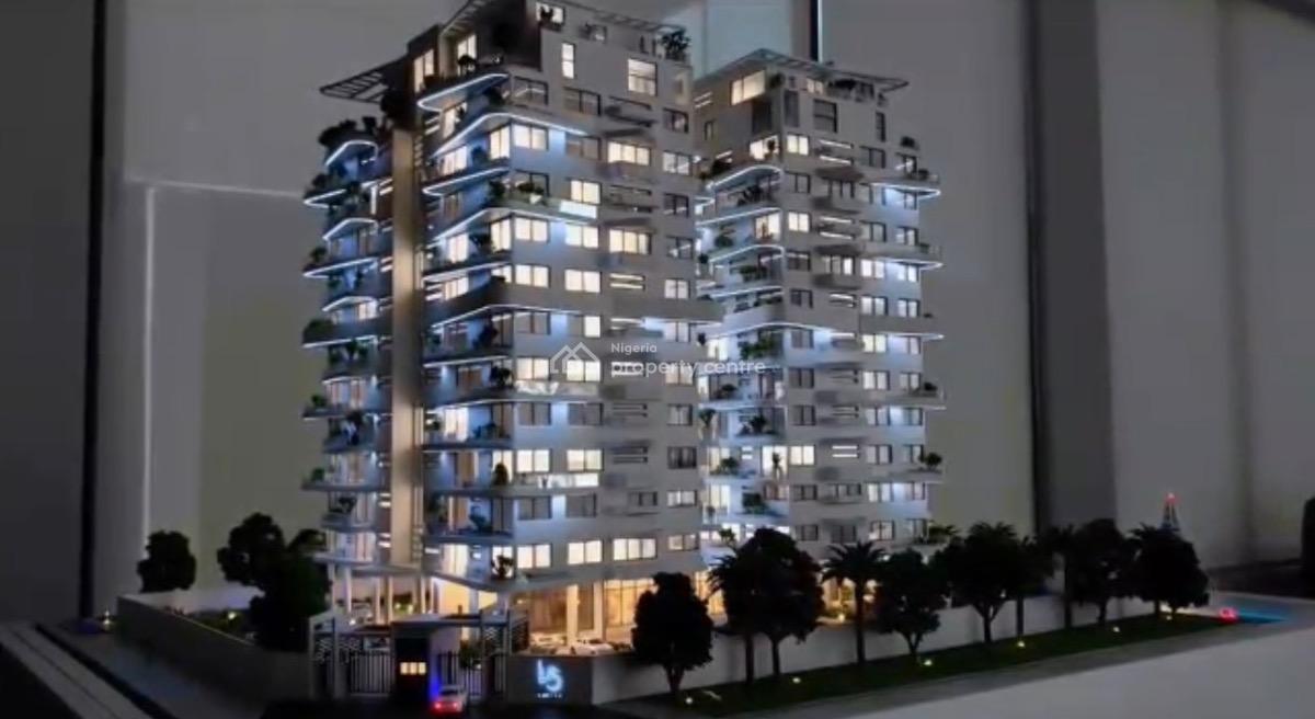 Oceanview Luxury 3 Bedroom Penthouse + Bq, Swimming Pool, Gym, Elevat, Banana Island, Ikoyi, Lagos, Flat / Apartment for Sale
