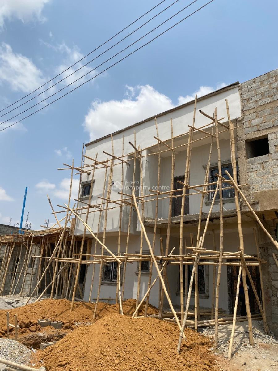 Luxury 4 Bedroom Terrace Duplex, Eagles Court Estate, Lugbe District, Abuja, Semi-detached Duplex for Sale