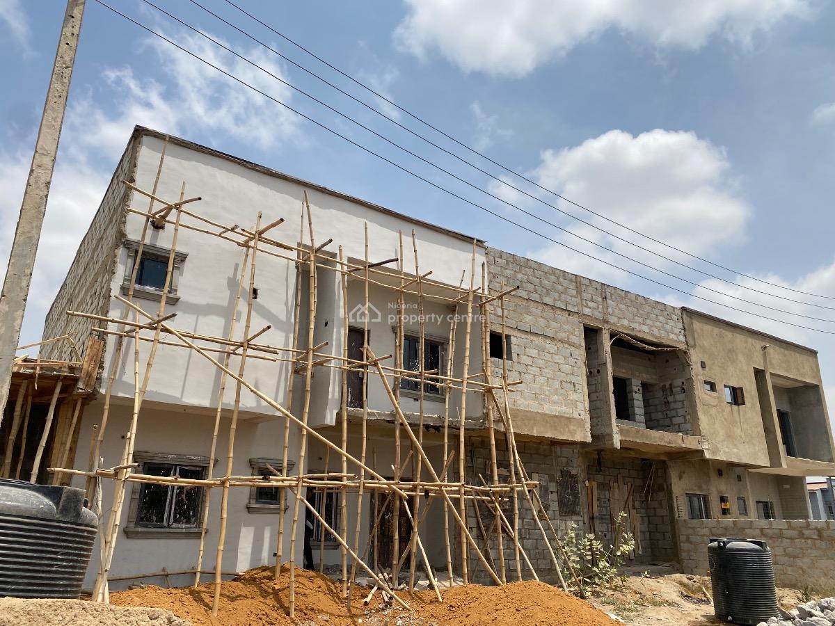 Luxury 4 Bedroom Terrace Duplex, Eagles Court Estate, Lugbe District, Abuja, Semi-detached Duplex for Sale
