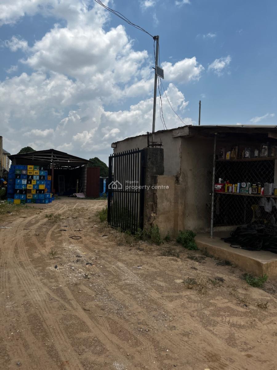 a  Full Plot of Dry,fenced and Gated Land Suitable for Commercial Purp, Facing Mowe Ofada Road, Mowe Ofada, Ogun, Commercial Land for Sale