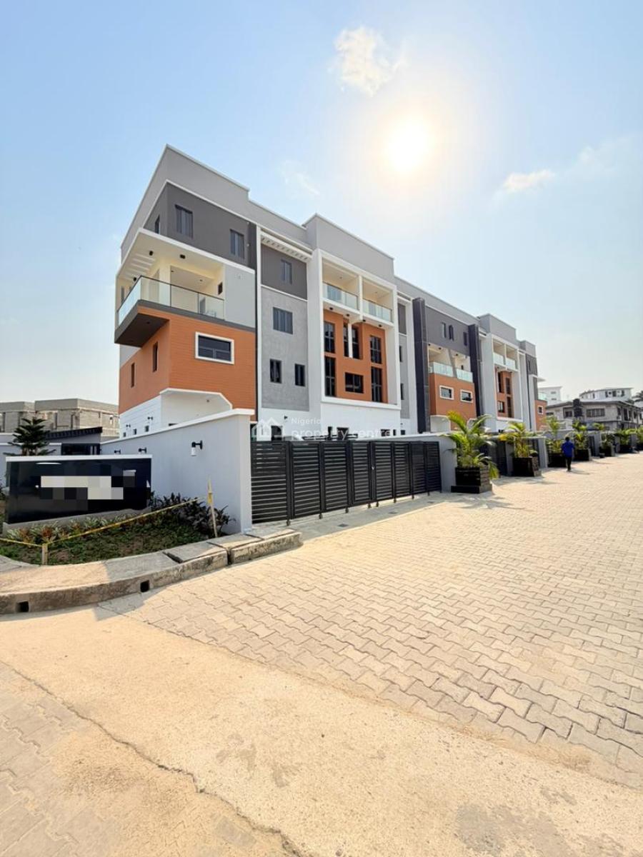 Newly Built 4 Bedroom Masionette Apartment with a Bq (on 2 Floors), Opebi, Ikeja, Lagos, Flat / Apartment for Sale
