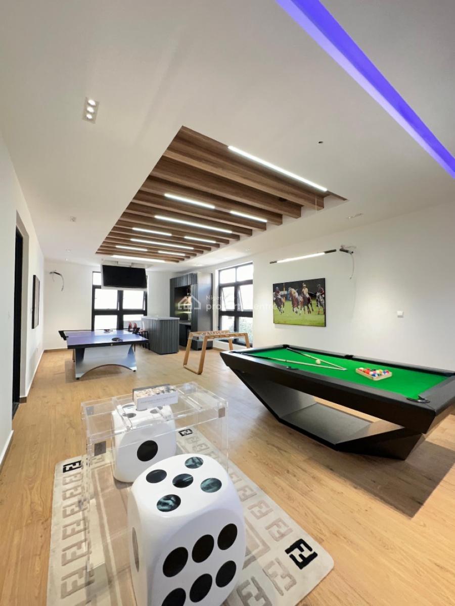 Massively Built 5 Bedroom Fully Detached Smart Home with Bq, Game Room, Ikoyi, Lagos, Detached Duplex for Sale