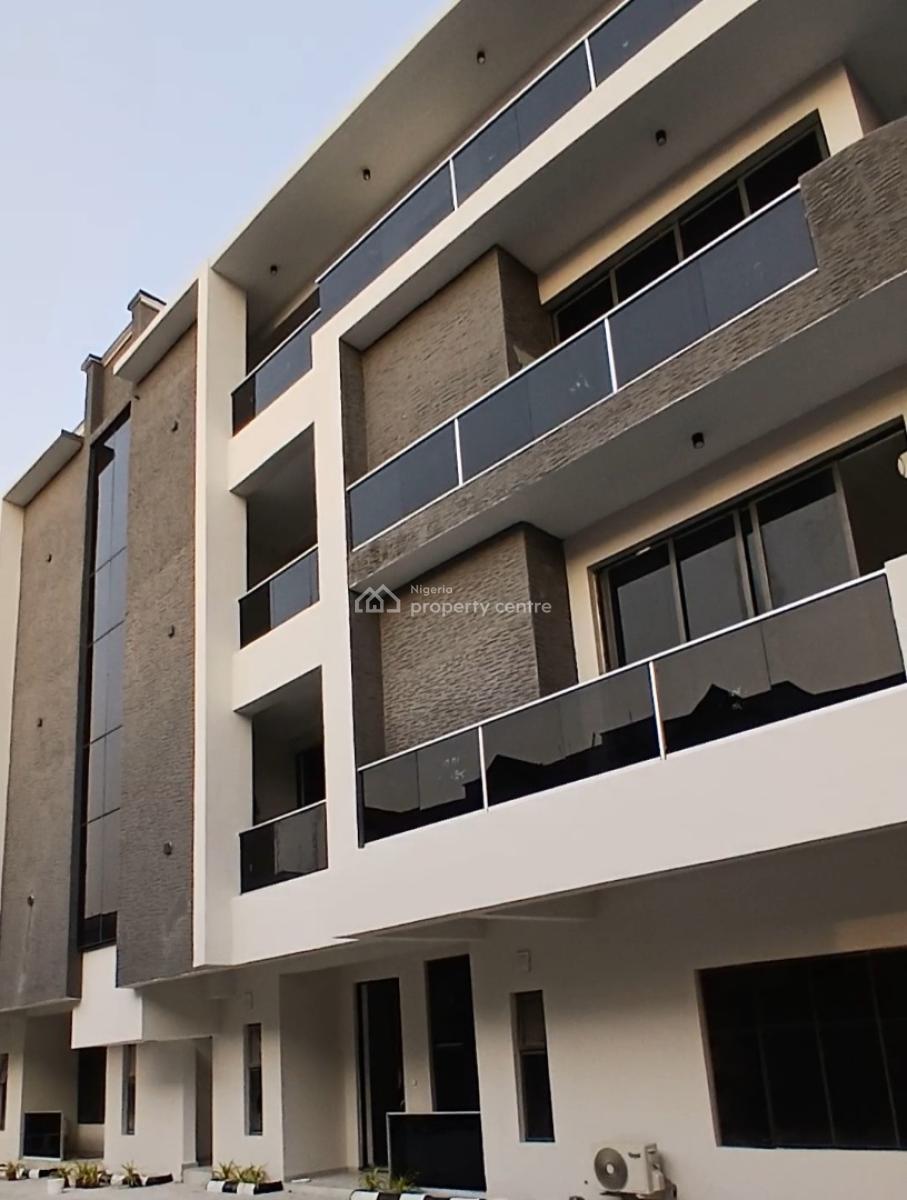 24/7 Power Supply Serviced 2 Bedroom En-suite Flat with an Enclosed Fi, Lekki Phase 1, Lekki, Lagos, Flat / Apartment for Rent