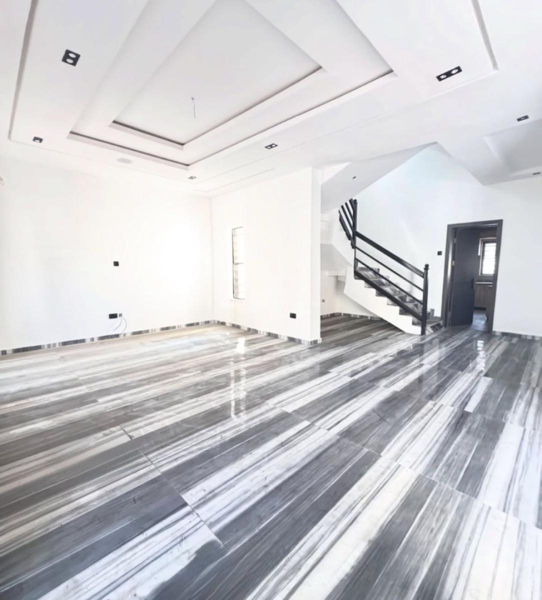 Spacious 4bedroom Detached Duplex with Bq & Swimming Pool, Chevron, Lekki, Lagos, Detached Duplex for Sale