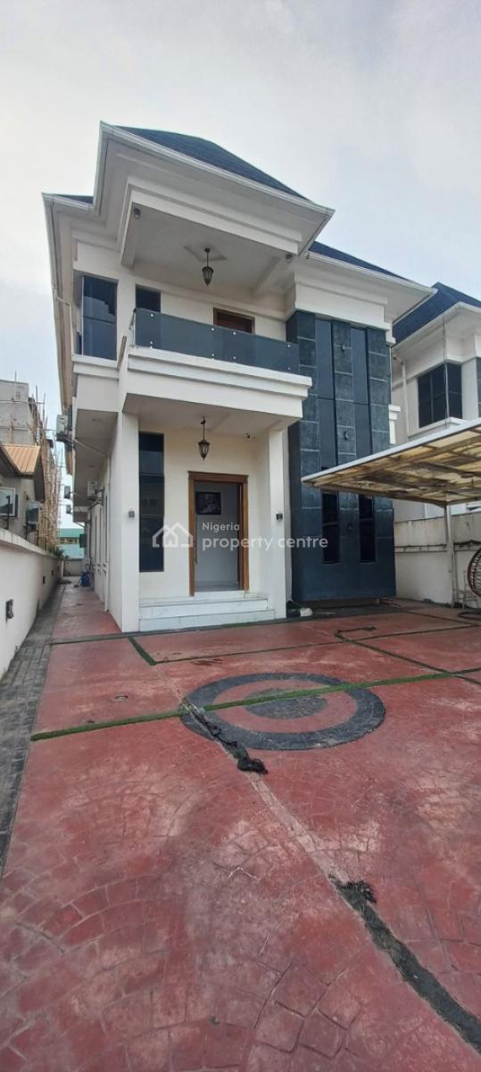 Massive 4bedroom Furnished with Mikano Generator, Chevron Drive, Lekki, Lagos, Detached Duplex for Rent