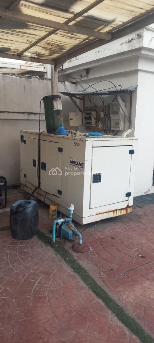 Massive 4bedroom Furnished with Mikano Generator, Chevron Drive, Lekki, Lagos, Detached Duplex for Rent