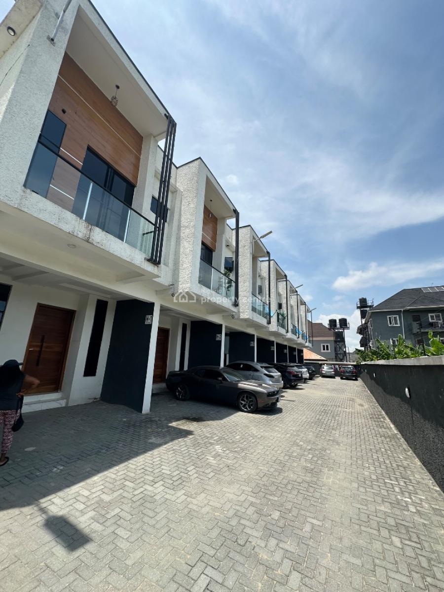 Four Bedroom Terraced Duplex, Scheme Ii, Off Ogombo Road, Ajah, Lagos, Terraced Duplex for Rent