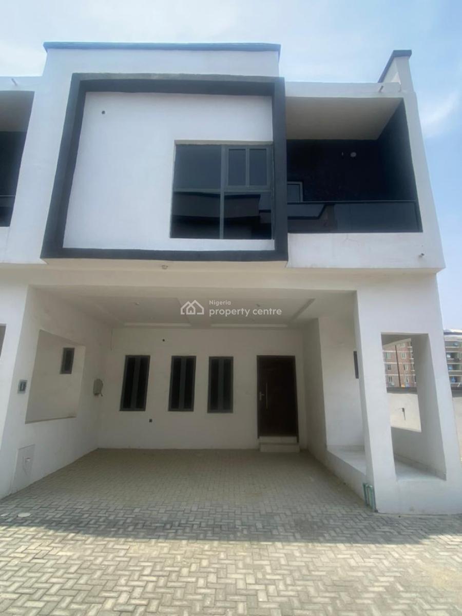 Brand New 4 Bedroom Terrace in a Secured Mini Court in New Road, Mini Court in New Road, Lekki, Lagos, Terraced Duplex for Rent