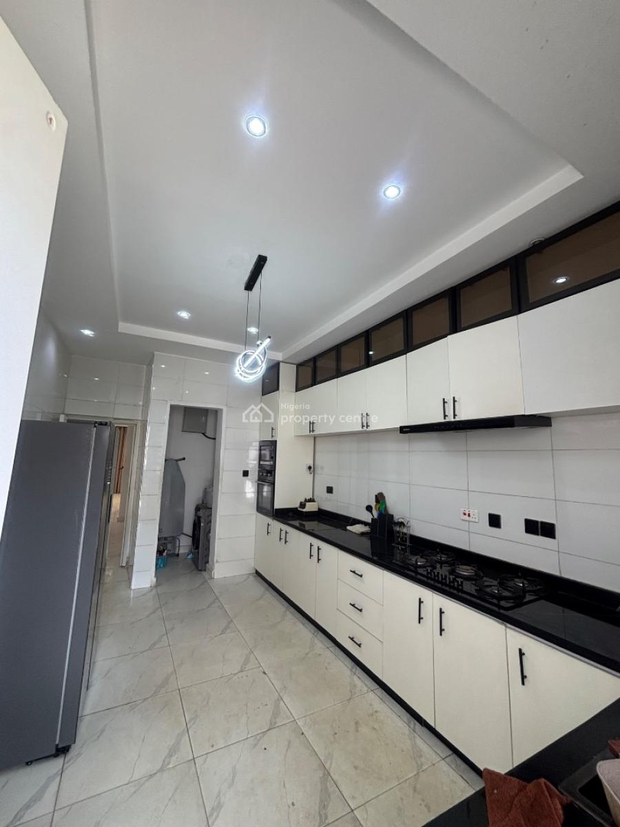 Fully Furnished 4-bedroom Smarthome Semi-detached Duplex + Q at Guzape, By Coza Guzape, Guzape District, Abuja, Terraced Duplex for Rent