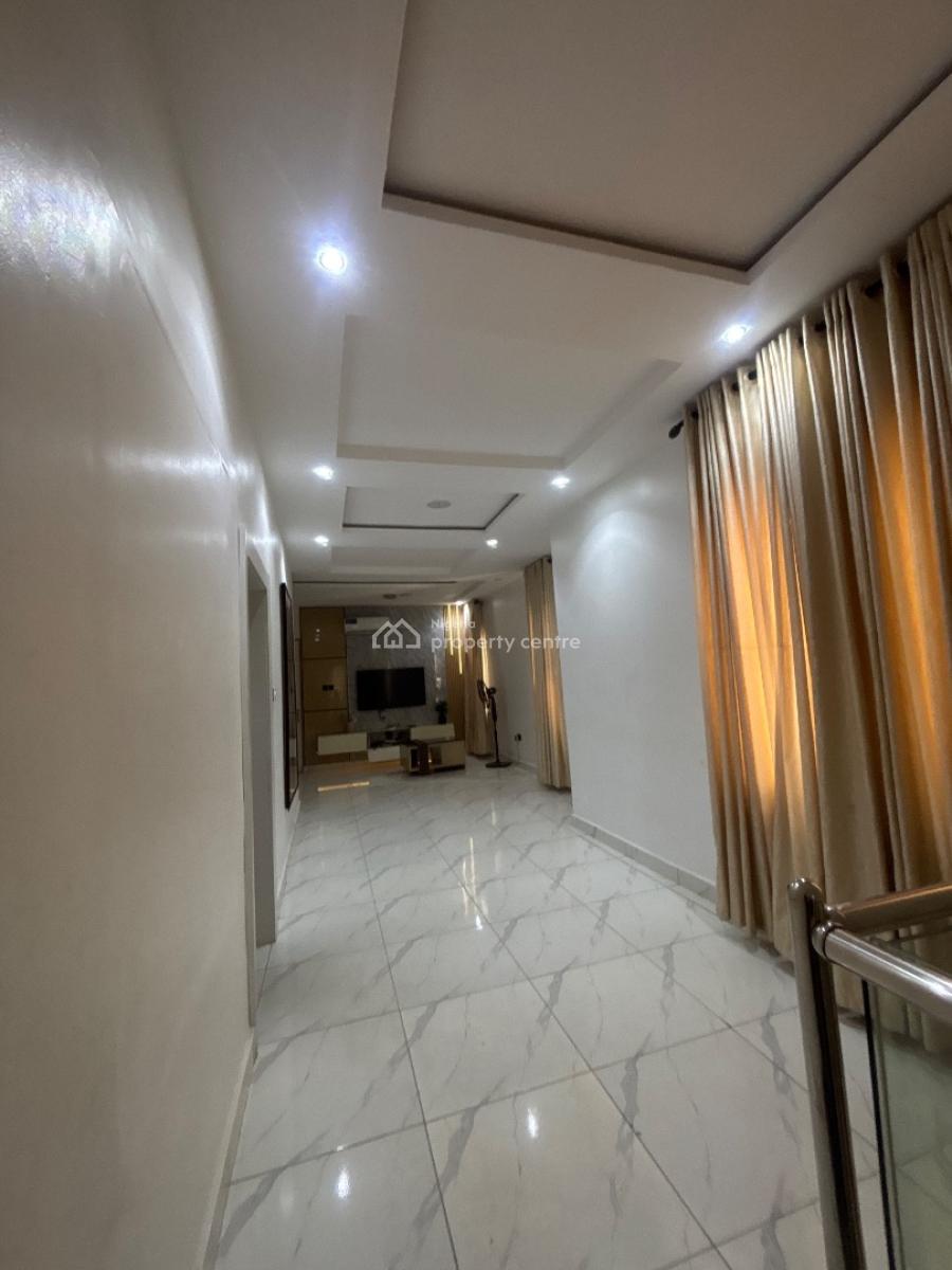 Fully Furnished 4-bedroom Smarthome Semi-detached Duplex + Q at Guzape, By Coza Guzape, Guzape District, Abuja, Terraced Duplex for Rent