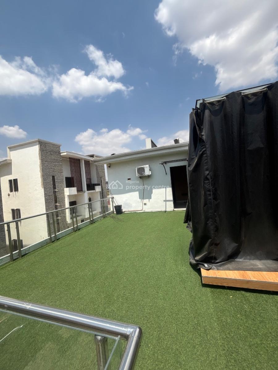 Fully Furnished 4-bedroom Smarthome Semi-detached Duplex + Q at Guzape, By Coza Guzape, Guzape District, Abuja, Terraced Duplex for Rent