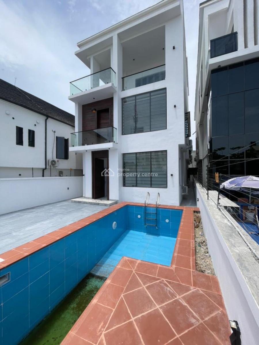 Luxury 5bedroom Fully Detached Duplex with Pool, Bq, Terrace & Cinema, Luxury 5 Bedroom Duplex with Pool, Bq, Terrace & Cinema in Chevron, Lekki, Lagos, Detached Duplex for Sale