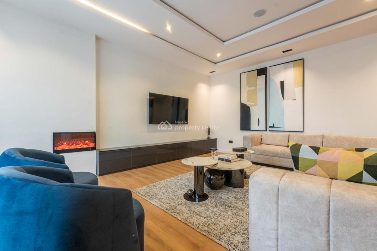 -a Brand New Luxury 3bedroom with Gym, Balconies, Bathrobes, Washing M, Lekki Phase 1, Lekki, Lagos, Flat / Apartment Short Let