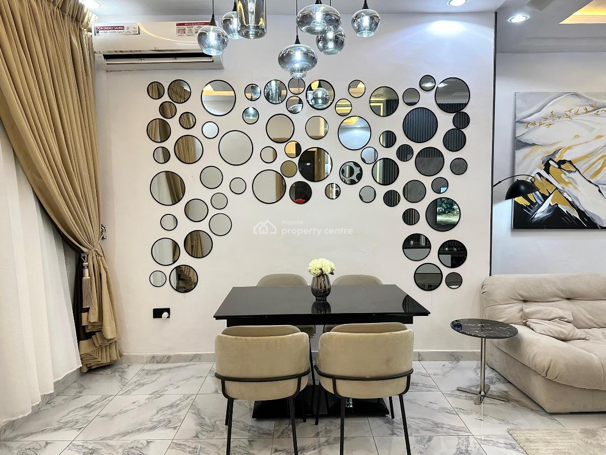 -a Brand New Luxury 1bedroom with Gym, Balconies, Bathrobes, Washing M, Lekki Phase 1, Lekki, Lagos, Flat / Apartment Short Let