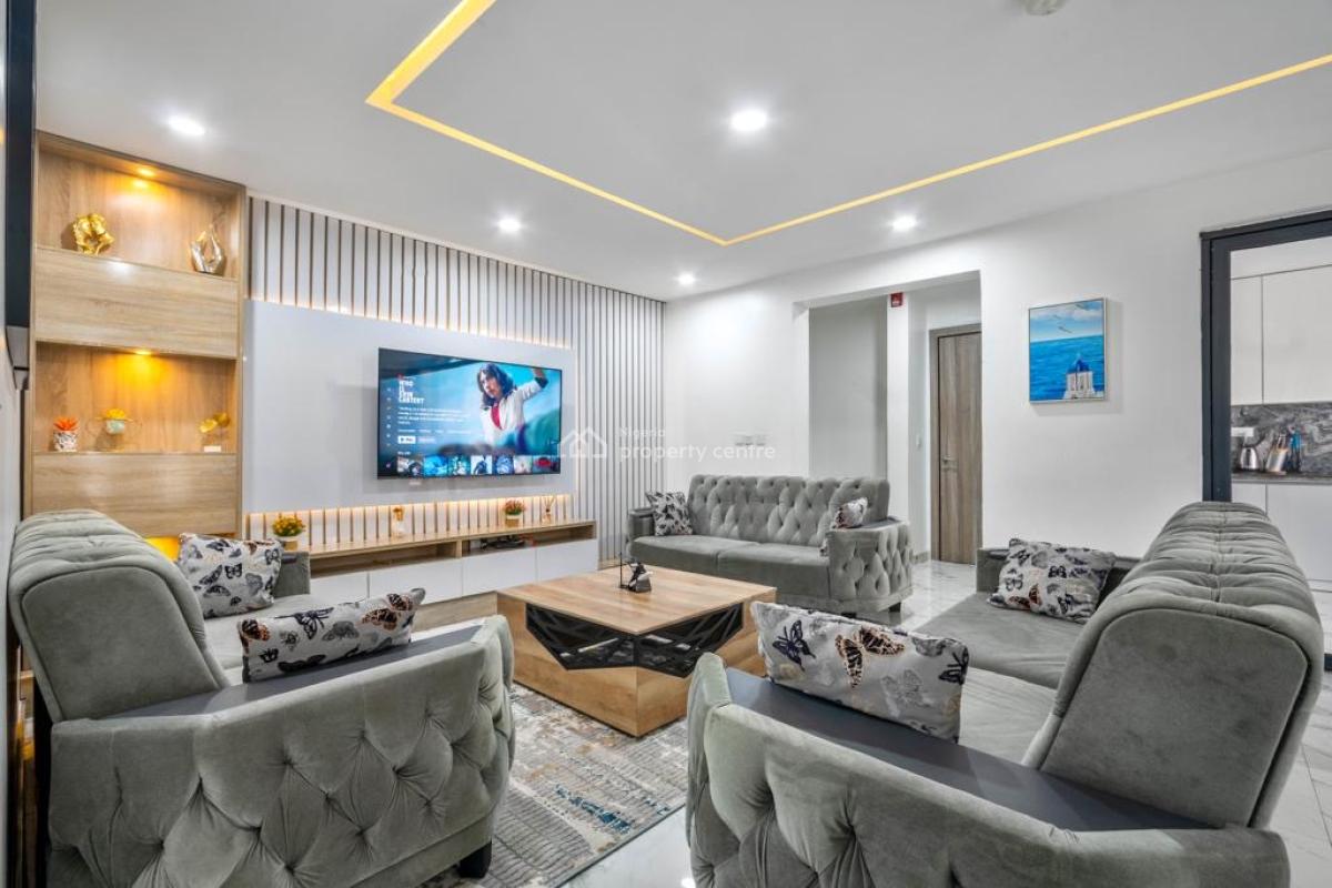 Brand New Luxury 2bedroom Apartment with Ps5, Swimming Pool, Snooker, Lekki Phase 1, Lekki, Lagos, Flat / Apartment Short Let