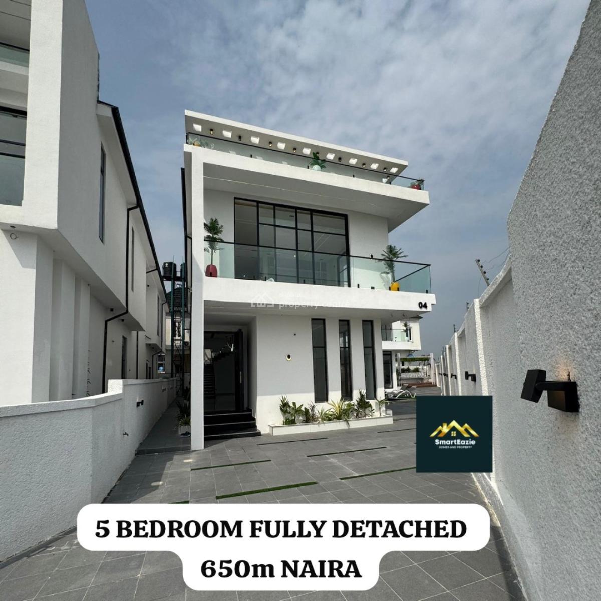 5 Bedroom Fully Detached Duplex, Lekki, Lagos, Detached Duplex for Sale