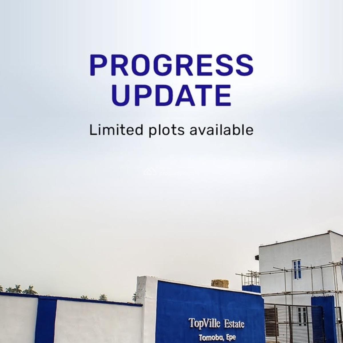 Affordable and Verified Dry Land, Topville Estate Located 20mins Drive From Igbonla Model College, Epe, Lagos, Mixed-use Land for Sale