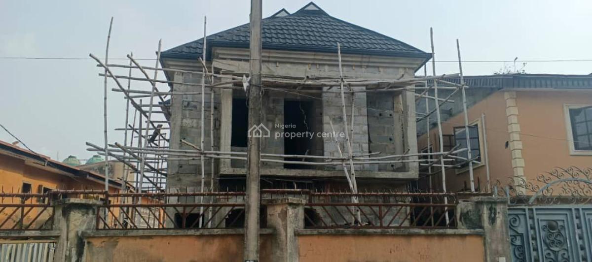 Incompleted 4bedroom Detached Duplex, Gowon Estate, Egbeda, Alimosho, Lagos, Detached Duplex for Sale