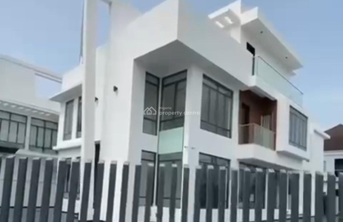 New 5bedroom Smart House on 700sqm + Bq Swim/pool Inbuilt Cinema Etc, Osapa London, Lekki, Lagos, Detached Duplex for Sale