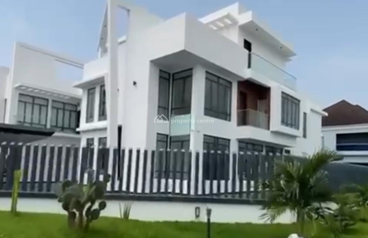 New 5bedroom Smart House on 700sqm + Bq Swim/pool Inbuilt Cinema Etc, Osapa London, Lekki, Lagos, Detached Duplex for Sale