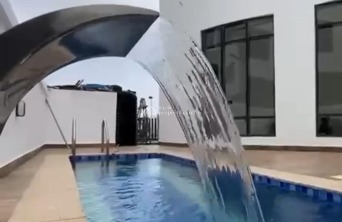 New 5bedroom Smart House on 700sqm + Bq Swim/pool Inbuilt Cinema Etc, Osapa London, Lekki, Lagos, Detached Duplex for Sale