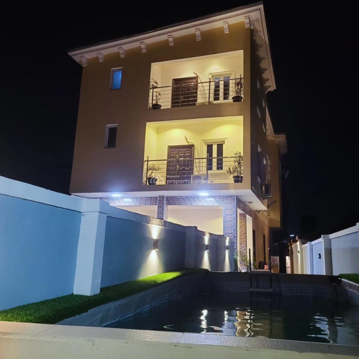 Luxury 2 Bedroom Apartment with Wifi and Swimming Pool, 24hrs Power Supply and Security,snooker Board;2 Car Parking Space, Ikeja, Lagos, Flat / Apartment Short Let