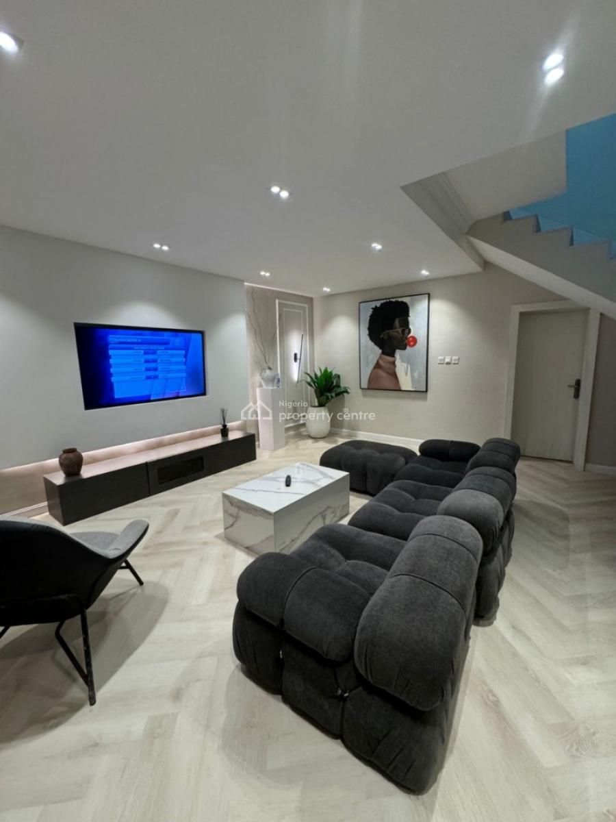 Luxury 2bedroom Duplex Terrace with Daily Cleaning and Outdiir Lounge, Wifi,netflix and Amazon, Ikate, Lekki, Lagos, Flat / Apartment Short Let
