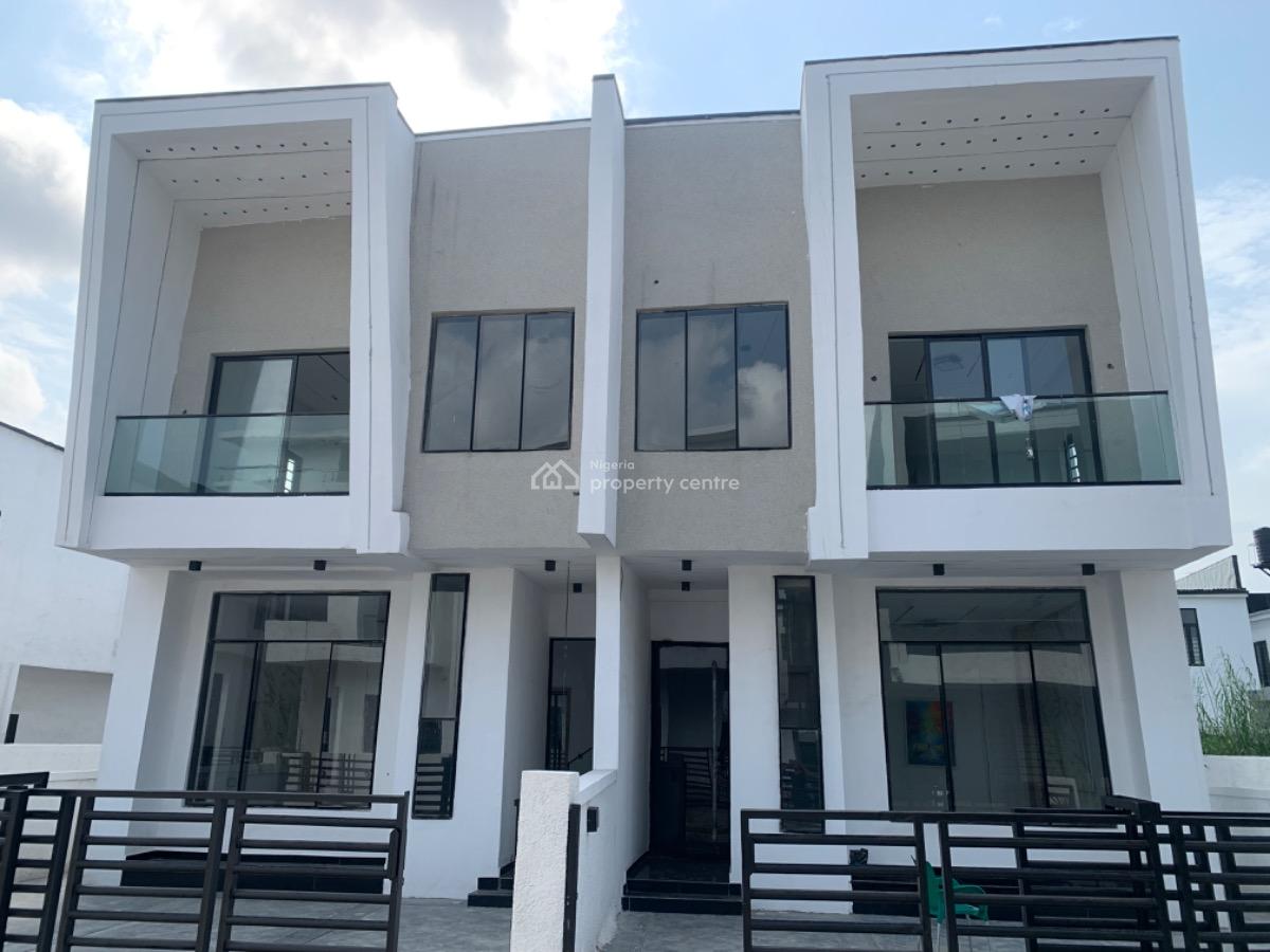 Luxury 4 Bedroom Semi Detached Duplex with Bq, Ajah, Lagos, Semi-detached Duplex for Sale