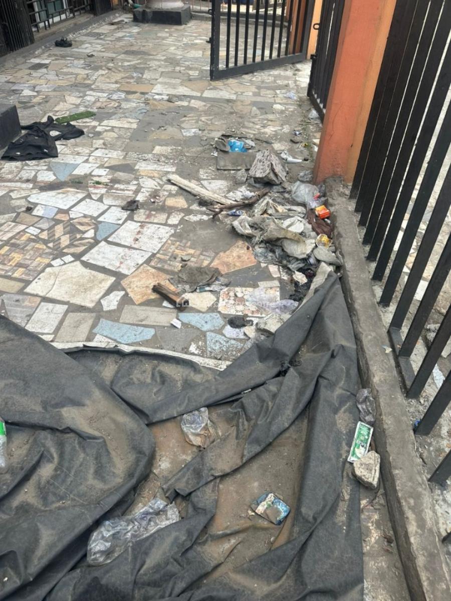 Commercial 3 Shops with 2bedroom Flat, Dopemu, Agege, Lagos, Commercial Property for Rent