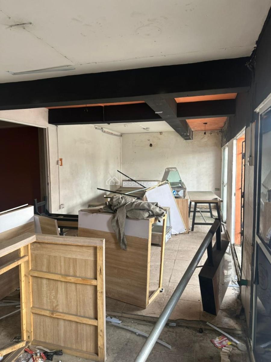 Commercial 3 Shops with 2bedroom Flat, Dopemu, Agege, Lagos, Commercial Property for Rent