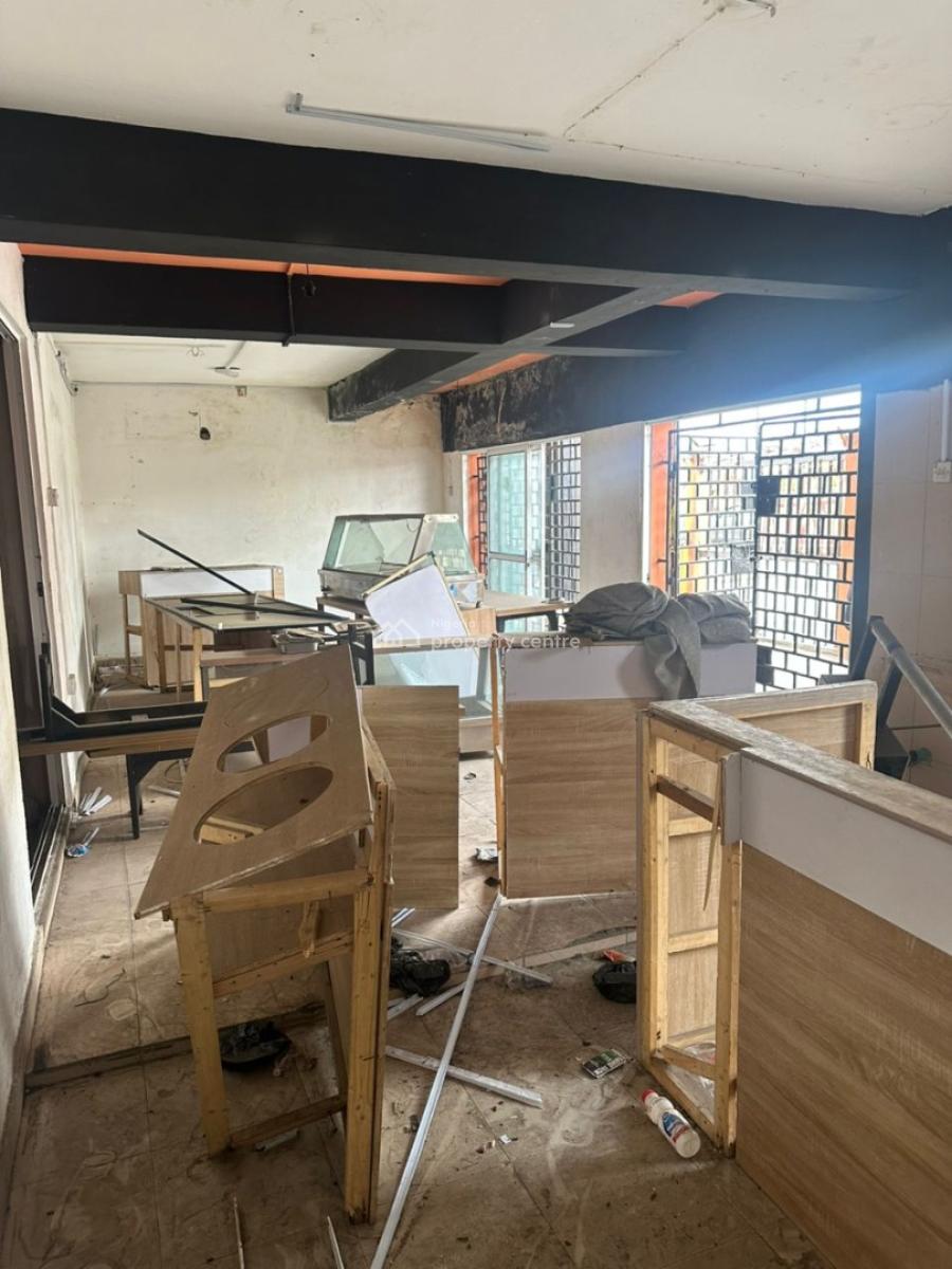 Commercial 3 Shops with 2bedroom Flat, Dopemu, Agege, Lagos, Commercial Property for Rent