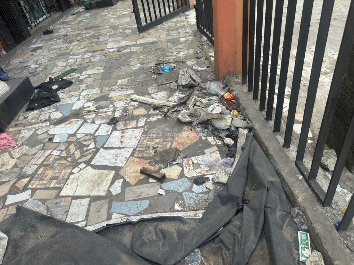 Commercial 3 Shops with 2bedroom Flat, Dopemu, Agege, Lagos, Commercial Property for Rent
