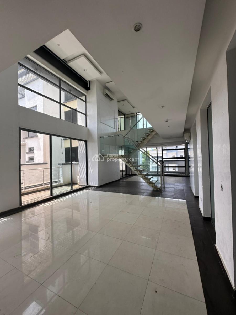 Well Finished Serviced 3 Bedroom Maisonette with a Room Bq, Banana Island, Ikoyi, Lagos, Terraced Duplex for Rent